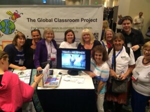 Michael with other teachers from the The Global Classroom Project