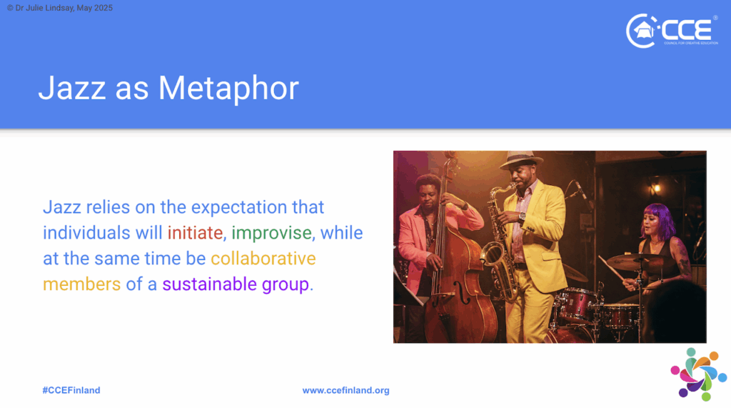 Jazz as metaphor